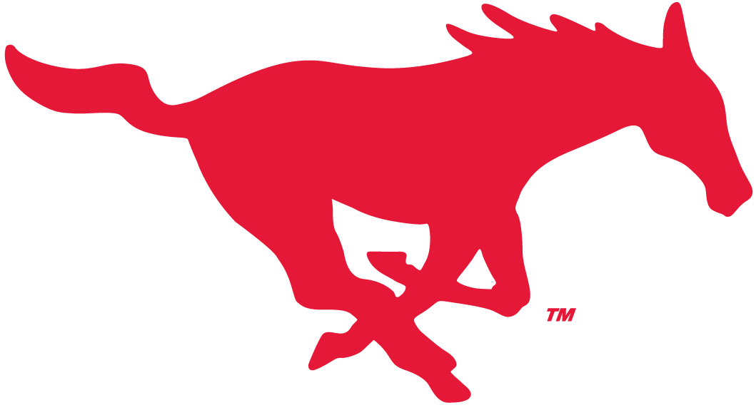 Southern Methodist Mustangs 1963-2007 Primary Logo diy DTF decal sticker